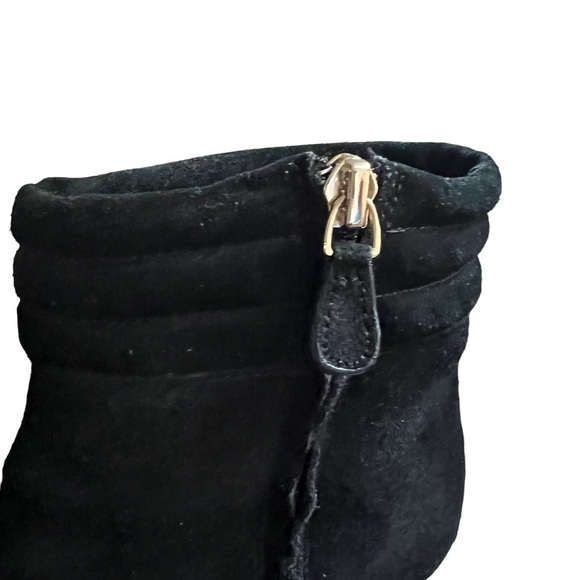 Rebecca Minkoff Benson Bootie Black Suede with Stud Detail Size 7.5 - Picture 6 of 10